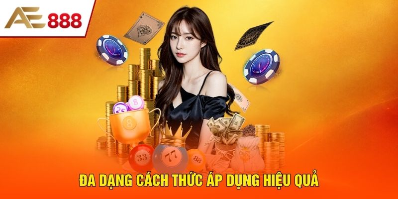 Đa dạng cách thức áp dụng hiệu quả Đa dạng cách thức áp dụng hiệu quả