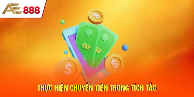 Thực hiện chuyển tiền trong tích tắc Thực hiện chuyển tiền trong tích tắc